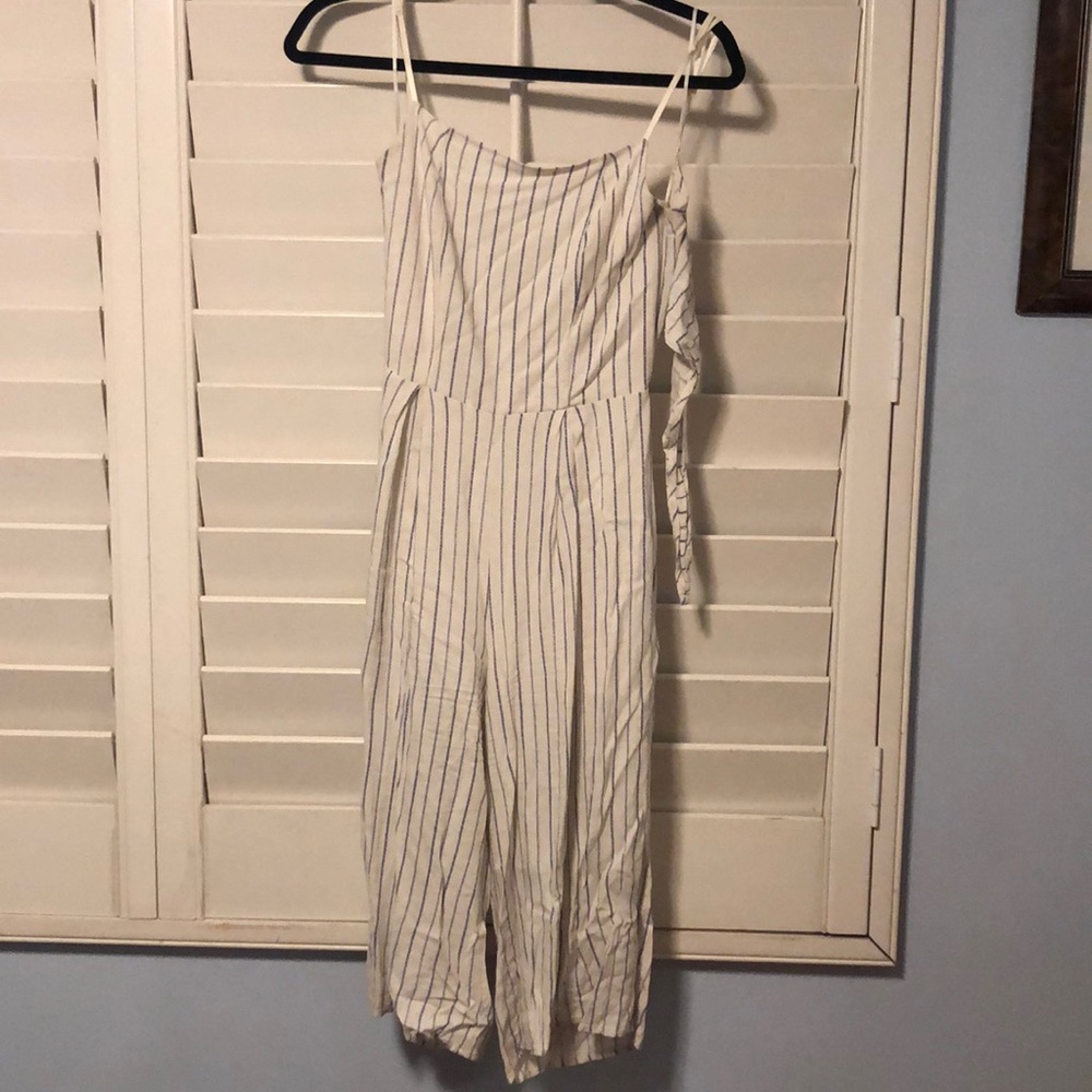 Striped jumpsuit